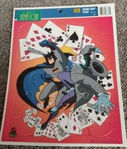 Vintage Golden Books 1995 Adventures of Batman &amp; Robin Frame Tray Puzzle... - £9.78 GBP