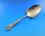 Arlington by Towle Sterling Silver Preserve Spoon GW BriteCut Flower Lea... - $157.41