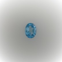 Natural Topaz Oval Facet Cut 4X3mm Swiss Blue Color VVS Clarity Loose Gemstone - £2.31 GBP