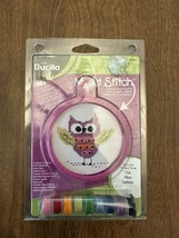 Bucilla My 1st Stitch Cross Stitch Owl Ornament  #46033 New Rare 2015 - $7.24