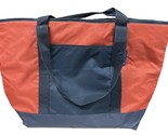 Sams Club Members Mark Insulated Tote Bag Cooler Shopper orange color XL - $34.64