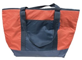 Sams Club Members Mark Insulated Tote Bag Cooler Shopper orange color XL - £27.05 GBP