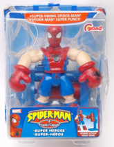 2006 Marvel Super Swing Spider-Man with Punching Bag and Backpack - $16.52