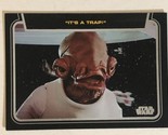 Star Wars Galactic Files Vintage Trading Card #CL10 Admiral Ackbar - $2.48