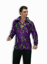 70&#39;S DISCO FEVER DYNO-MITE DUDE DISCO SHIRT ADULT SIZE STD COSTUME ACCES... - £23.27 GBP