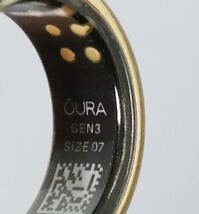 Oura Ring Gen3 Horizon Size 7 - Gold JZ90-51383-07 image 4