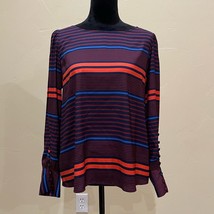 Express Striped Button Sleeve Blouse - $20.34
