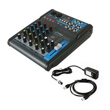Pyle 4Ch Studio/DJ Controller Audio Mixer Console System w/USB &amp; XLR PMX... - $65.66