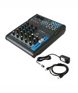 Pyle 4Ch Studio/DJ Controller Audio Mixer Console System w/USB &amp; XLR PMX... - $1,208.63 MXN