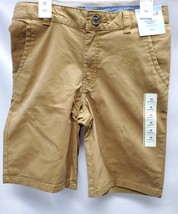 Boys Size 12 Adjustable Waist Stretch Flat Front Chino Shorts - Cat & Jack image 2