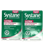 Systane Ultra Eye Drops (Pack of 2) Pocket pack ~ Exp 2026+ - $19.79
