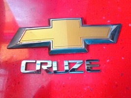 16 19 Chevrolet Cruze Bowtie Trunk Set Emblems Nameplate 134213743 - £14.38 GBP