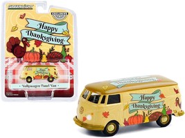 Volkswagen Panel Van &quot;Happy Thanksgiving&quot; &quot;Hobby Exclusive&quot; 1/64 Diecast... - $38.99