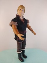 Disney Frozen Kristoff Doll 11&quot; Inch Pre-owned Few Hand Scratches - £12.64 GBP
