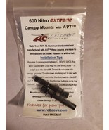 RC Booya 600 Nitro Extreme Canopy Mounts with AVT 6NECMAVT - $27.42 CAD