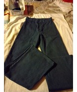 NAVDUNGAREE 80&#39;s utility trousers 26&quot; waist USA 65% cotton 36&quot; hips - $65.00