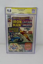 Marvel 1965 Tales of Suspense #64 Signed by Stan Lee CGC 9.0 Iron Man Hawkeye - £1,419.38 GBP