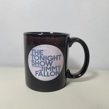 Jimmy Fallon Coffee Mug The Tonight Show With Black NBC 2014 - $11.68