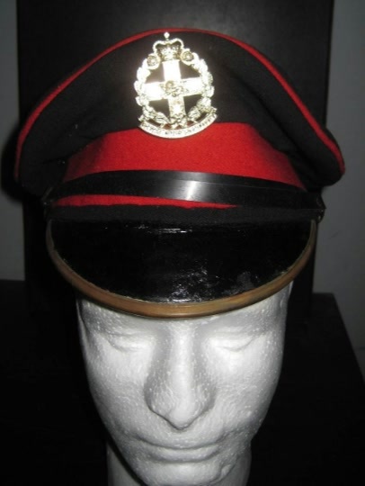 Vintage 1960s British Army Military ROYAL NSW REGIMENT Dress Cap Hat - $70.00