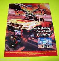 Dirt Devils Arcade FLYER Original NOS 1998 Video Game Art Sheet Race Car... - £14.37 GBP