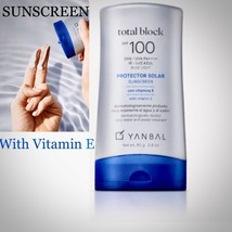 Total Block Spf 100 Face &amp; Body Sun Block / Protector Solar - £24.25 GBP