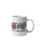 Peace Love &amp; Loteria Mexican Bingo Mother&#39;s Day Gift 15 OZ Ceramic Coffe... - £15.00 GBP