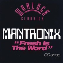 Mantronix - Fresh Is The Word U.S. CD-SINGLE 1999 3 Tracks - $19.99