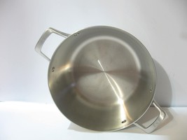 Calphalon Premier 3-Ply Clad Stainless Steel 6 Quart Stockpot Pot w/Glas... - £58.37 GBP