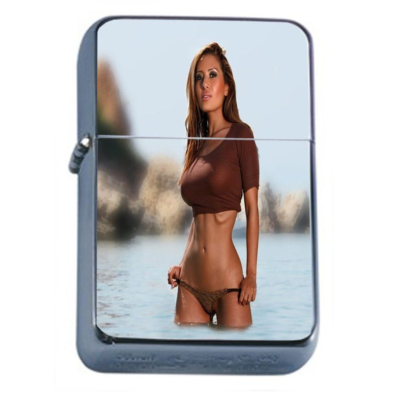 California Bikini Model PIn Up D3 Flip Top Oil Lighter Wind Resistant Fl... - $14.80 California Bikini Model PIn Up D3 Flip Top Oil Lighter Wind Resistant Fl... - $14.80