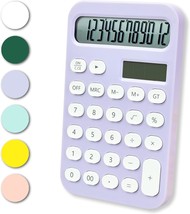 Calculator, 12 Digit Standard, Desk Dual Power Battery And, Automatic Sleep. - £14.42 GBP