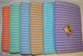 Stripe Luxurious Bath Towels 30” X 60” , Made In India Extra Absorbent - £11.62 GBP