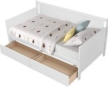 Daybed With Two Storage Drawers Wood Day Bed, Twin Size Sofa Bed Sofa Be... - $539.99