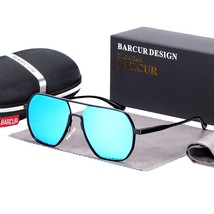 Aluminium Magnesium Square  Minimalist  Sunglasses for Men Sun glasses f... - £28.63 GBP