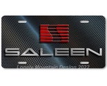 Ford Mustang Saleen Inspired Art on Carbon FLAT Aluminum Novelty License... - $17.99