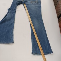 LEI Ashley Low Rise Junior Bootcut Jeans Blue Cotton Blend Denim Size 15 (34×33) image 9