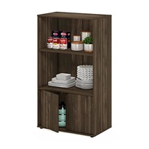 Furinno Turn-N-Tube Toolless Kitchen Storage Shelf Tall, Americano/Black - £89.42 GBP