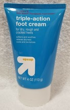 Target TRIPLE-ACTION FOOT CREAM Dry Rough Cracked Heels Soft Skin 4 oz/1... - $12.99