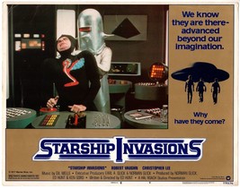 *STARSHIP INVASIONS (&#39;77) Hal Roach Studios Sci-Fi Christopher Lee, Robt... - £27.97 GBP