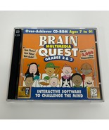 Brain Quest Grades 2nd 3rd Learning CD-ROM Trivia Game PC Mac 1997 Educa... - $12.59 CAD