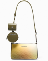 New Michael Kors Jet Set Small Ombré Logo Crossbody Bag with Case Olive ... - €87,54 EUR New Michael Kors Jet Set Small Ombré Logo Crossbody Bag with Case Olive ... - €87,54 EUR