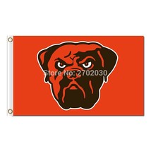 Cleveland Browns 3x5ft Sports Fan Flag - Best for Fans - £15.78 GBP