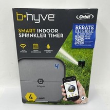 New Orbit B-hyve 4-Zone Smart Indoor Sprinkler Controller - - £33.58 GBP