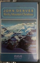 Vintage 1975 John Denver Rocky Mountain Christmas RCA Cassette Tape USA Made - £19.78 GBP