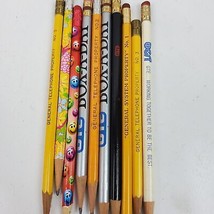 Vintage 1970s 1980s Pencil Advertising Lot of 10 Pencils - $9.32