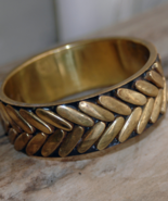 Bangle bracelet, Brass bangle, Brass bracelet, handmade brass bracelet, ... - £12.75 GBP