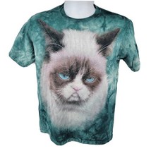 The Mountain  Grumpy Cat Sz Small Unisex Tie Dye T Shirt  - £13.38 GBP