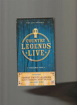 Country Legends Live Vol 2 (VHS) Conway Twitty Alabama Robbins Skaggs + more - £4.66 GBP