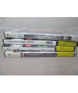 Lot of 4 Xbox games Ghost Recon Tom Clancy&#39;s Dragon Ball Z Sagas Dead or... - £15.63 GBP