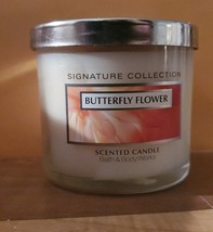 Bath and Body Works Butterfly Flower Candle 4 Oz Single Wick Discontinued rare** - £30.96 GBP