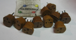 Transistor Socket 4-Pin Plastic / Phenolic Material 599 - NOS Qty 10 - $10.44